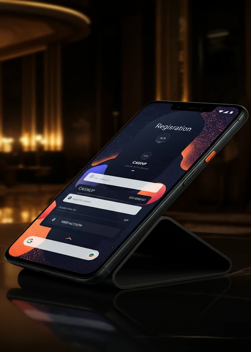 Screenshot der Cleobetra Casino Registrierungsmaske auf einem Desktop-PC, detaillierte Eingabefelder für persönliche Daten und Bonusauswahl.